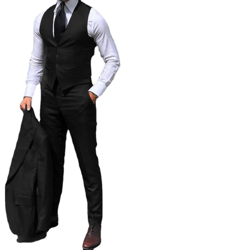 Slim-fit Foreign Trade Suit Men - Trends Mart Club