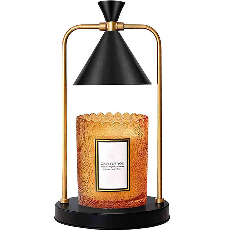 Candle Warmer Lamp With Timer, Dimmable Candle Lamp Warmer Electric Candle Warmer Compatible With Small And Large Scented Candles, Candle Melter For Bedroom Home Decor Gifts For Mom Black - Trends Mart Club
