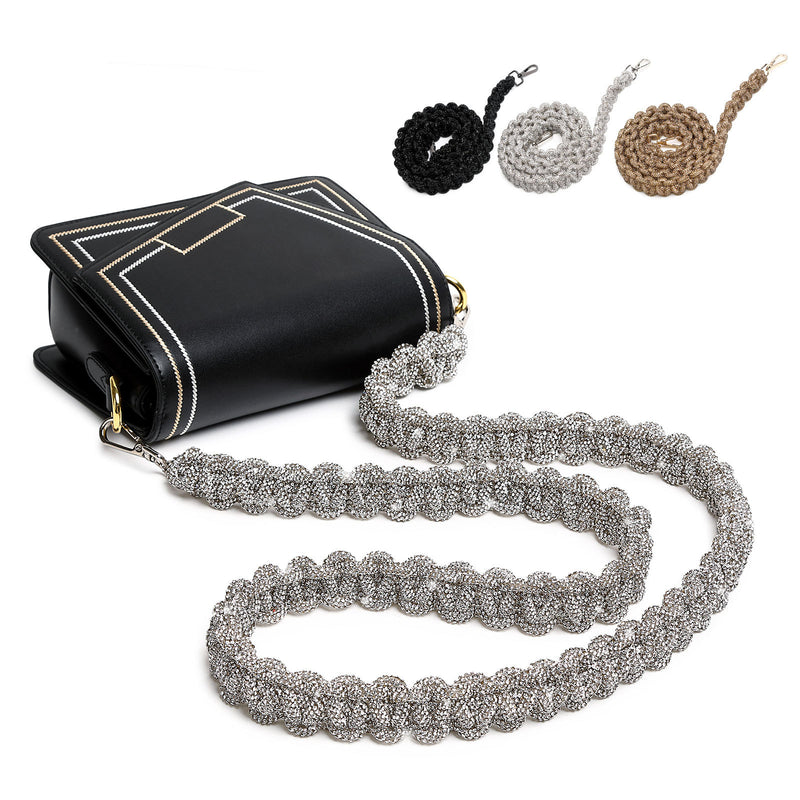 Luggage Accessories With Crystal Diamond Shoulder Strap - Trends Mart Club