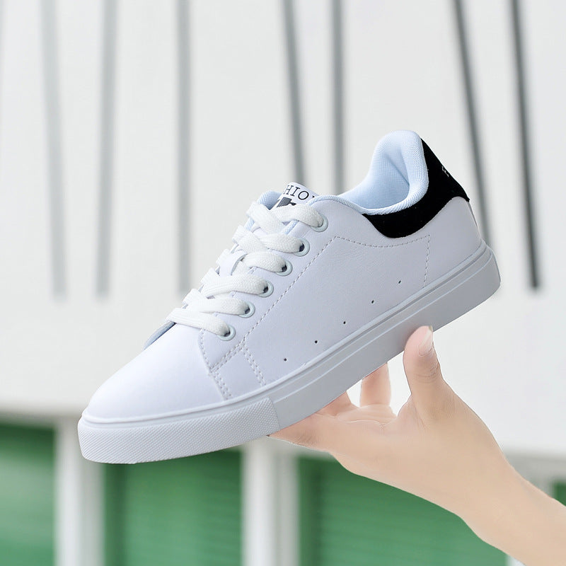Stylish Comfortable Casual White Sneakers For Women - Trends Mart Club