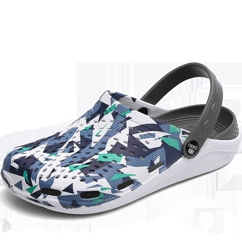 Unisex Sandals Outdoor Beach Shoes Men Hole Slippers Crocks - Trends Mart Club
