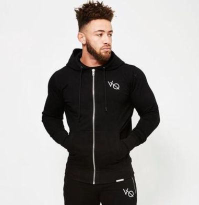 New Mens Fitness Hoodie, workouts, performance, breathable, moisture-wicking, athletic fit, stretchy, gym, running, stylish. - Trends Mart Club