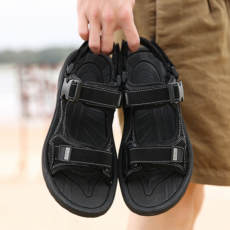 Men Sandals Summer Shoes Flat Non-slip Outdoor Men Beach Sandals Man Sport Sandals - Trends Mart Club
