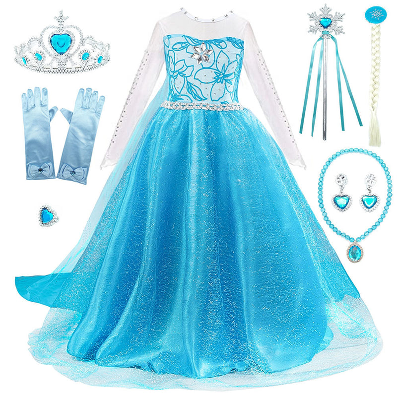 Dress Skirt Girls' Long With Full Set Of Accessories - Trends Mart Club